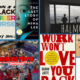 Photo collage of covers of IRLE Staff recommends