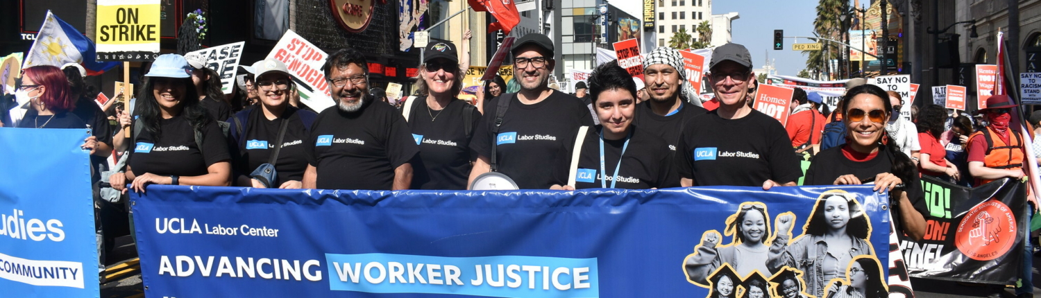 UCLA IRLE at May Day 2024