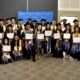 Group photo of the UCLA Labor Studies class of 2025 / John Gaglione for GradImages
