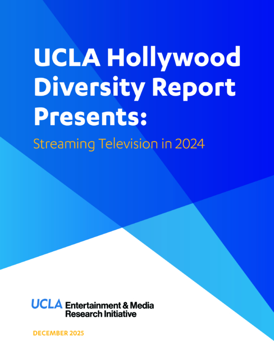 UCLA HDR Presents: Streaming Television in 2024 cover page