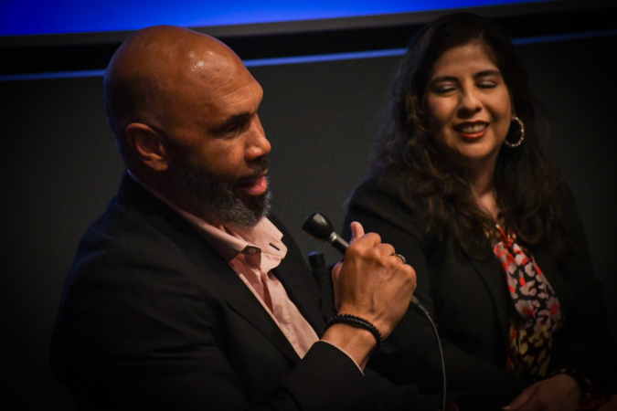 Darnell Hunt, UCLA Executive Vice Chancellor and Provost, speaks at Hollywood Diversity Report panel / UCLA TFT