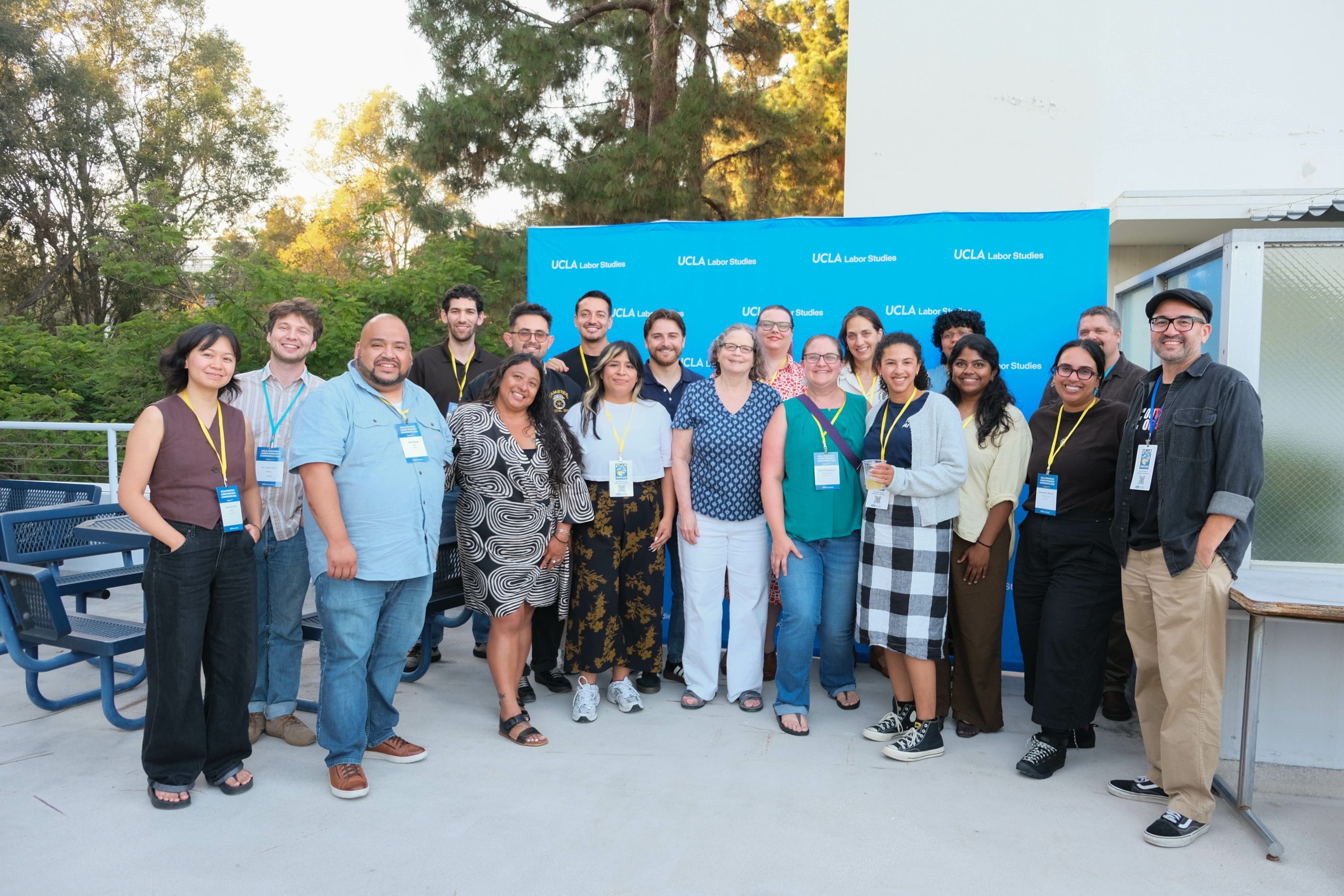 SLRC participants pose for a group photo / UCLA IRLE