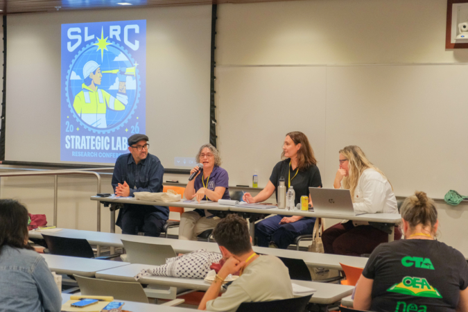 Speakers at closing panel / UCLA IRLE