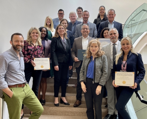 Recipients of HARRT’s Corporate Governance Certification for CHROs, May 19, 2025 / HARRT at UCLA